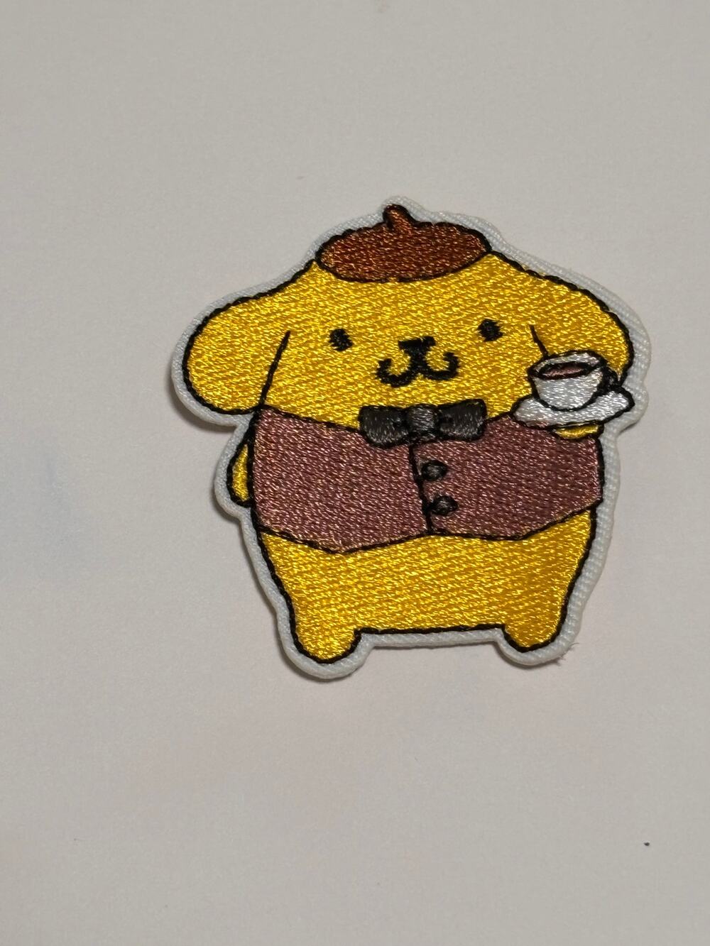 Hello Kitty Sanrio Characters Style Iron Patch Clothing Pompompurin Coffee
